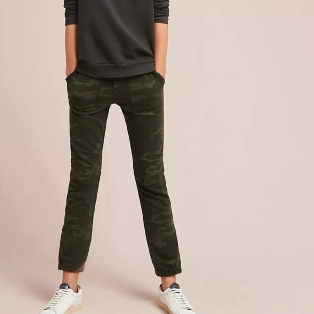 Anthropologie‎ Sanctuary Women’s Camo Cotton Jogger Sweatpants